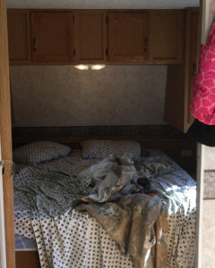 (Camper) Design Vibes Featuring ThoseByrneGirls: See how a family of 6 travels in this bohemian-inspired Camper! MountainModernLife.com