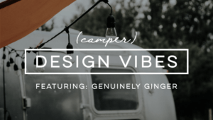 Tour this Modern Eclectic Airstream Renovation from Genuinely Ginger | Featured on MountainModernLife.com