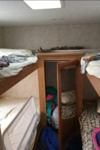 (Camper) Design Vibes Featuring ThoseByrneGirls: See how a family of 6 travels in this bohemian-inspired Camper! MountainModernLife.com