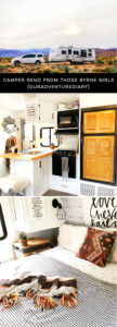 (Camper) Design Vibes Featuring ThoseByrneGirls: See how a family of 6 travels in this bohemian-inspired Camper! MountainModernLife.com