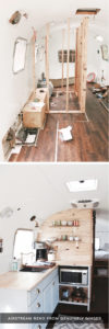 Tour this Modern Eclectic Airstream Renovation from Genuinely Ginger | Featured on MountainModernLife.com