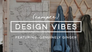 Tour this Modern Eclectic Airstream Renovation from Genuinely Ginger | Featured on MountainModernLife.com