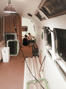 Tour this Modern Eclectic Airstream Renovation from Genuinely Ginger | Featured on MountainModernLife.com