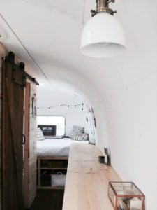 Tour this Modern Eclectic Airstream Renovation from Genuinely Ginger | Featured on MountainModernLife.com