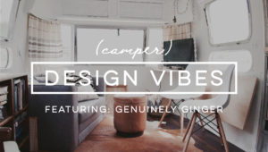 Tour this Modern Eclectic Airstream Renovation from Genuinely Ginger | Featured on MountainModernLife.com