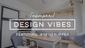 (Camper) Design Vibes: See how RVFixerUpper transforms drab campers into stylish tiny homes! MountainModernLife.com