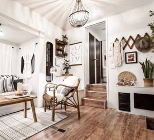 (Camper) Design Vibes: See how RVFixerUpper transforms drab campers into stylish tiny homes! MountainModernLife.com