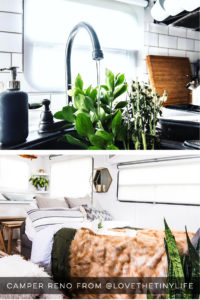 (Camper) Design Vibes Featuring LovetheTinyLife -Tour this renovated travel trailer perfect for a family of 3!