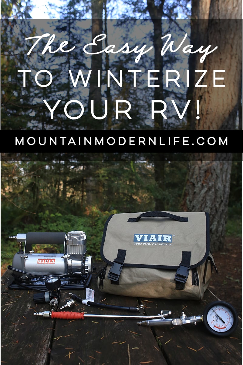 Viair Review - 400P-RV Portable Air Compressor + Winterizing Kit