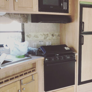 (Camper) Design Vibes Featuring LovetheTinyLife -See how a family of 3 lives in this renovated travel trailer!