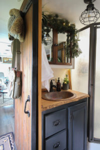 Cozy RV Christmas Tour | MountainModernLife.com #mycamperchristmas #RVtour