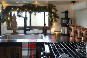 Cozy RV Christmas Tour | MountainModernLife.com #mycamperchristmas #RVtour