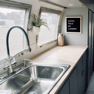 Camper Tour: Meet Magdalene the Airstream (for sale!), a vintage trailer renovated by Steady Streamin’ Cashios! | Featured on MountainModernLife.com