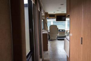 Come see how an outdated RV was transformed into a Mountain Modern Motorhome! #RVremodel #RVrenovation #camperremodel #camperrenovation #campermakeover #RVmakeover #mountainmodernlife #rusticmodern #mountainmodern #tinyhome #beforeafter