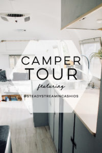 Camper Tour: Meet Magdalene the Airstream (for sale!), a vintage trailer renovated by @SteadyStreaminCashios | Featured on MountainModernLife.com