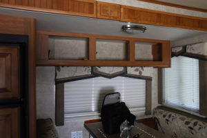 Come see how an outdated RV was transformed into a Mountain Modern Motorhome! #RVremodel #RVrenovation #camperremodel #camperrenovation #campermakeover #RVmakeover #mountainmodernlife #rusticmodern #mountainmodern #tinyhome #beforeafter