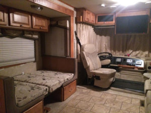 Come see how an outdated RV was transformed into a Mountain Modern Motorhome! #RVremodel #RVrenovation #camperremodel #camperrenovation #campermakeover #RVmakeover #mountainmodernlife #rusticmodern #mountainmodern #tinyhome #beforeafter