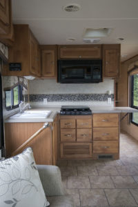 Come see how an outdated RV was transformed into a Mountain Modern Motorhome! #RVremodel #RVrenovation #camperremodel #camperrenovation #campermakeover #RVmakeover #mountainmodernlife #rusticmodern #mountainmodern #tinyhome #beforeafter