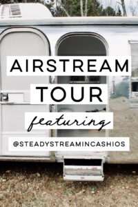 Camper Tour: Meet Magdalene the Airstream (for sale!), a vintage trailer renovated by @SteadyStreaminCashios | Featured on MountainModernLife.com