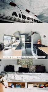 Camper Tour: Meet Magdalene the Airstream (for sale!), a vintage trailer renovated by @SteadyStreaminCashios | Featured on MountainModernLife.com