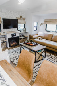 Camper Tour: This family traded a house by the ocean for a home on the road. Photos from @UncommonFarmer / Featured on MountainModernLife.com