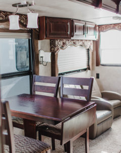 Camper Tour: This family traded a house by the ocean for a home on the road. Photos from @UncommonFarmer / Featured on MountainModernLife.com