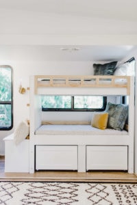 Camper Tour: This family traded a house by the ocean for a home on the road. Photos from @UncommonFarmer / Featured on MountainModernLife.com