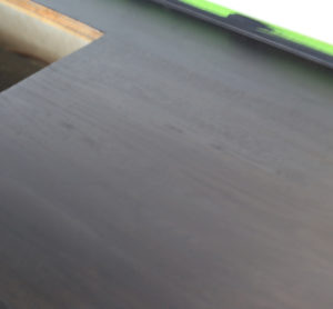 Considering adding black kitchen countertops to your home? Come see how we updated butcher block countertops for a rustic modern vibe in our RV. MountainModernLife.com