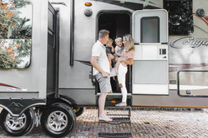 Camper Tour: This family traded a house by the ocean for a home on the road. Photos from @UncommonFarmer / Featured on MountainModernLife.com