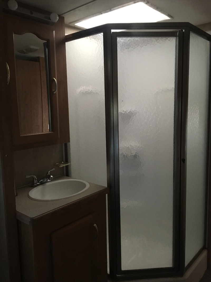 Forest River 5th Wheel Renovation from Detach and Roam - Featured on MountainModernLife.com