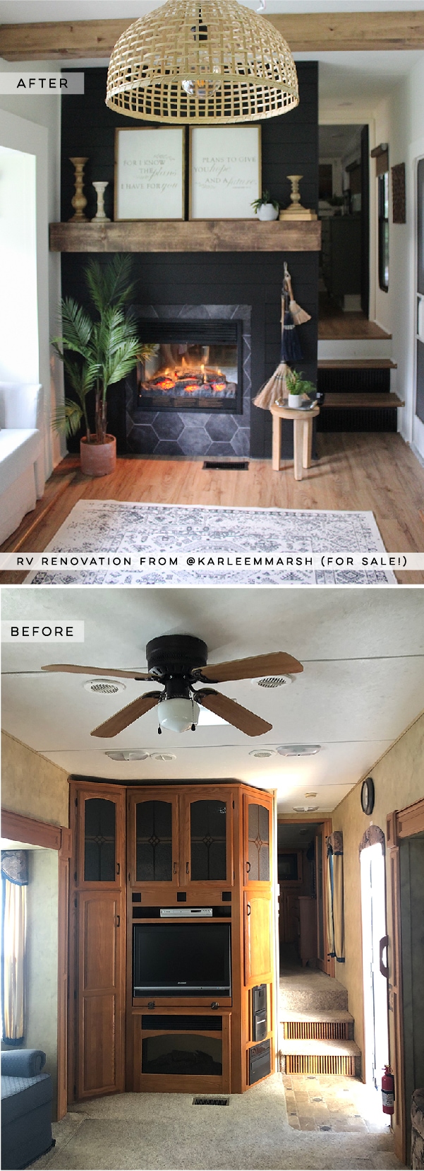 RV Tour and Inspiration featuring @karleeandweston on MountainModernLife.com 
