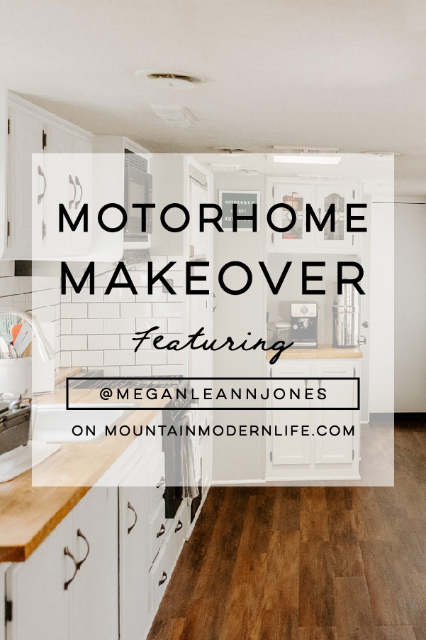RV Kitchen Renovation from @meganleannjones - Featured on MountainModernLife.com