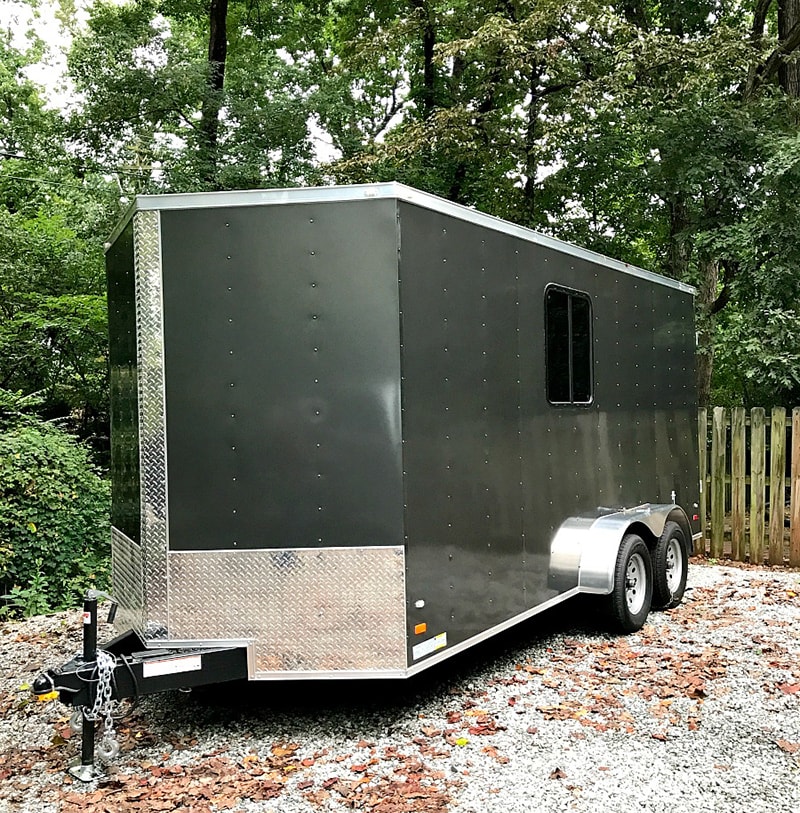 Cargo Trailer Camper Conversion from @ChatfieldCourt