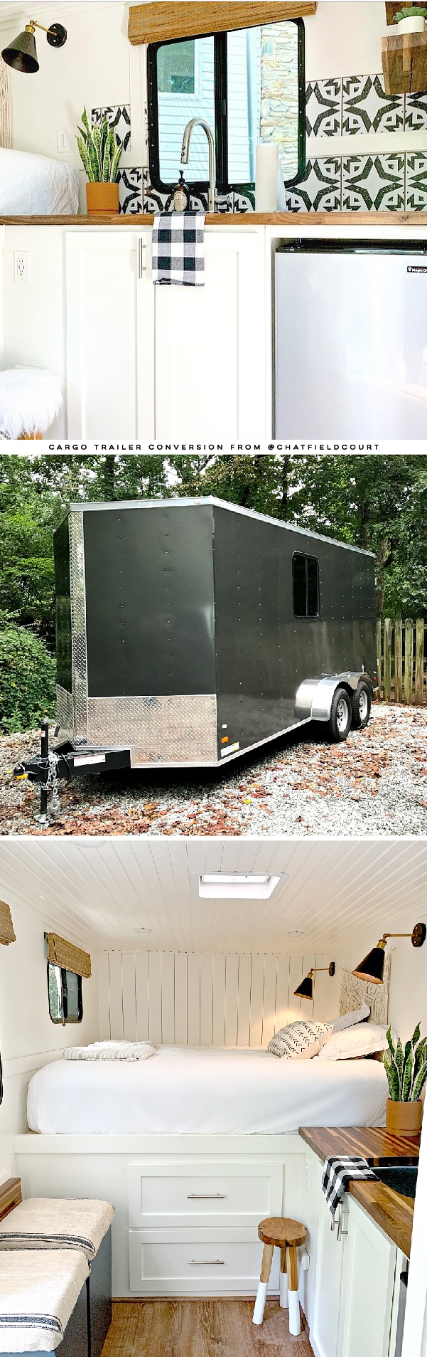 Cargo Trailer RV Conversion from @ChatfieldCourt