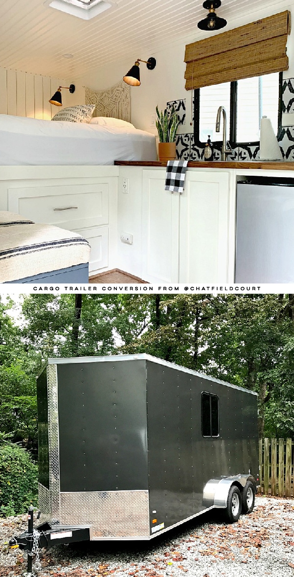 Cargo Trailer RV Conversion from @ChatfieldCourt