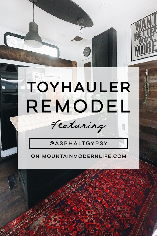 Toy Hauler Renovation from AsphaltGypsy!