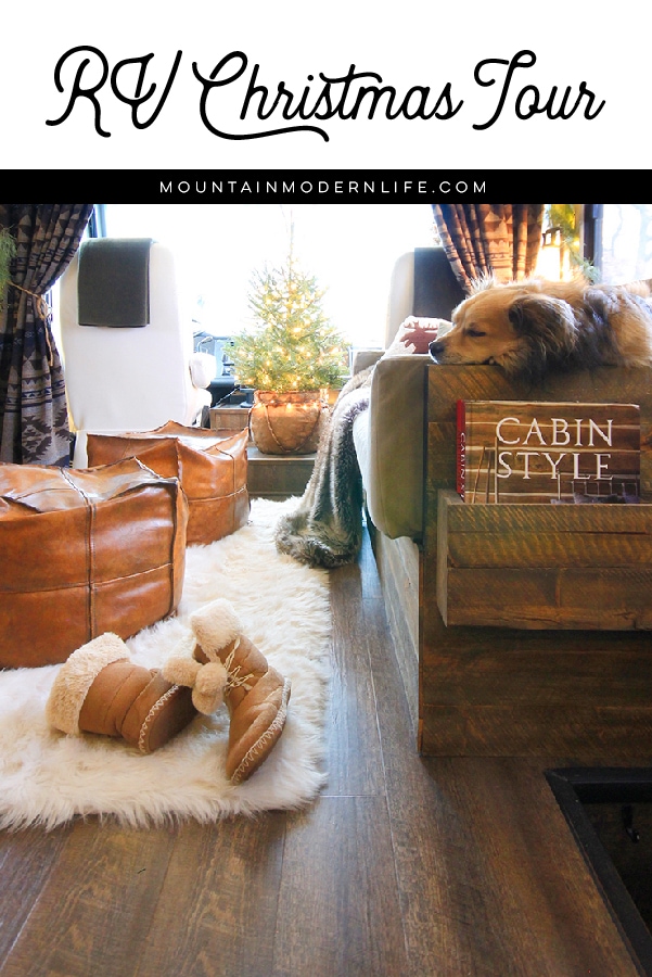 Renovated RV Christmas Tour