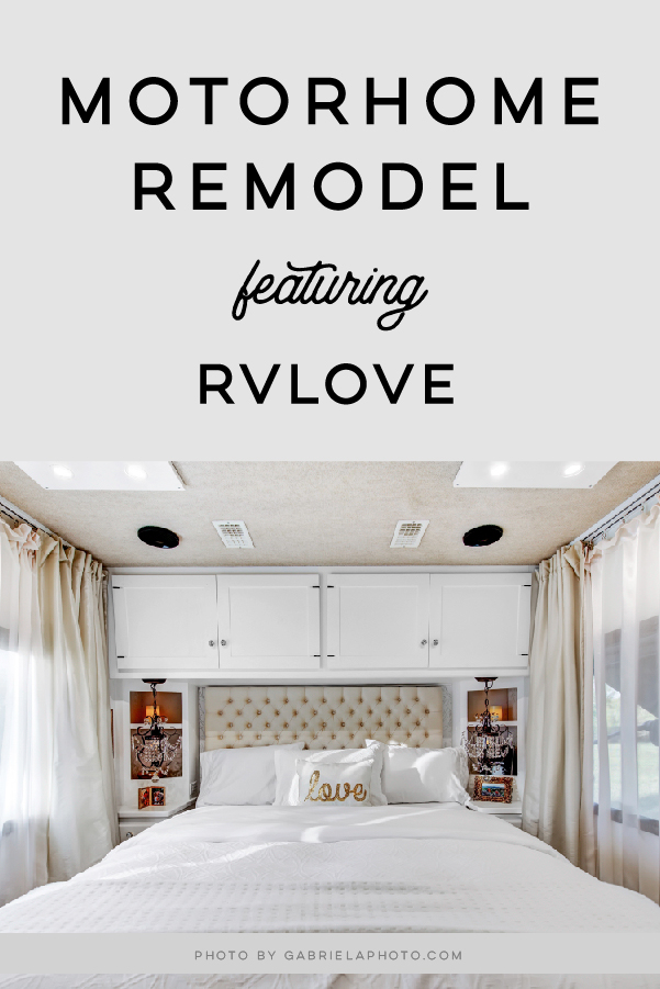 Motorhome Remodel featuring RVLove