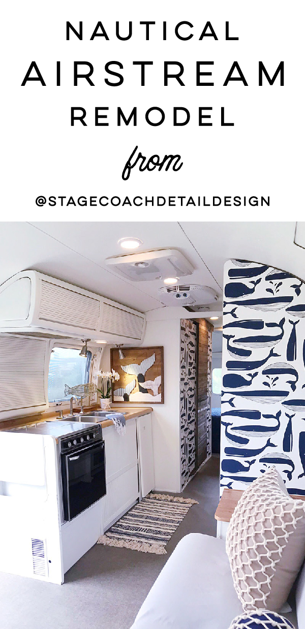 Nautical Airstream Renovation