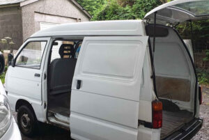 Piaggio Porter before conversion