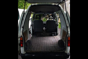 Piaggio Porter Van before conversion