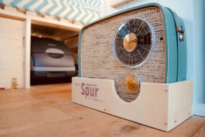 camper van vintage details