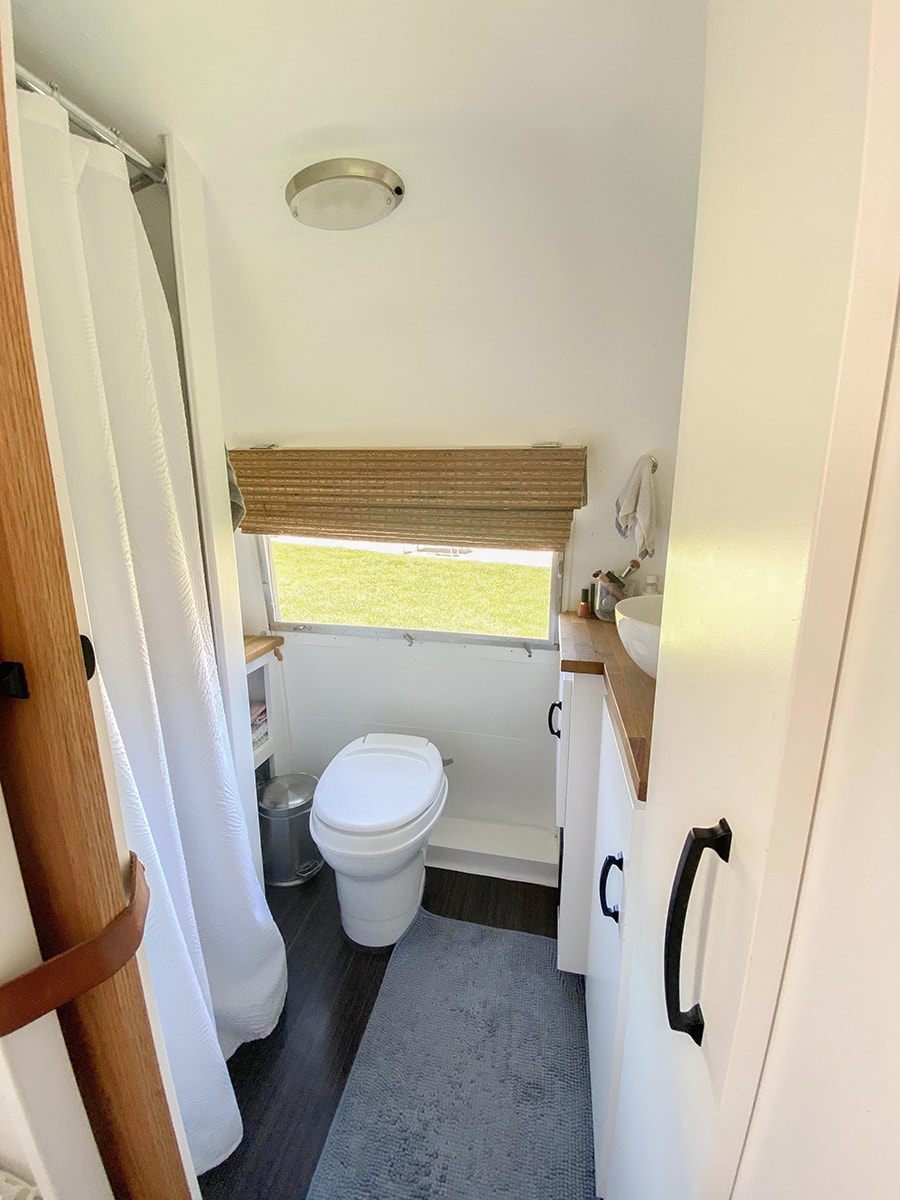 Modern Airstream Bathroom Renovation
