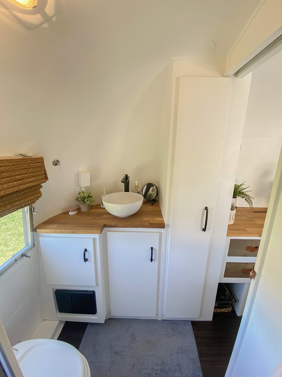 Modern Airstream Bathroom Renovation