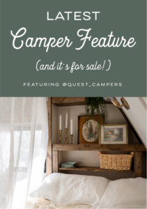 rustic vintage camper for sale