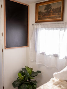 vintage inspired camper interior