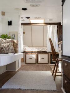 vintage-inspired camper renovation