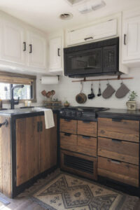 Rustic RV Kitchen
