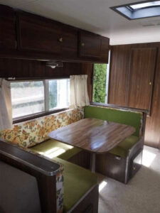 vintage camper before remodel