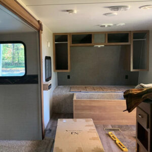 travel trailer before